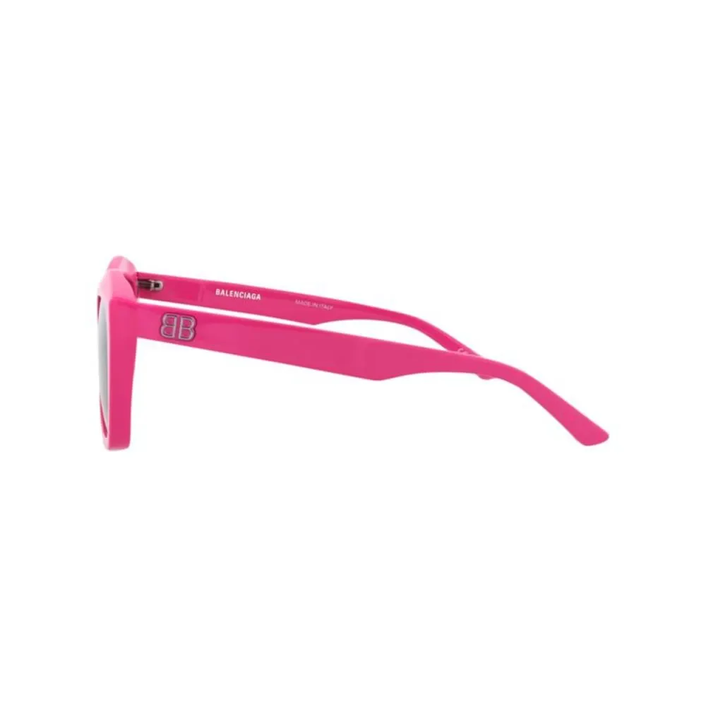 Balenciaga Square-Frame Acetate Sunglasses Pink Womens